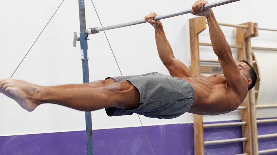 Front lever tutorial